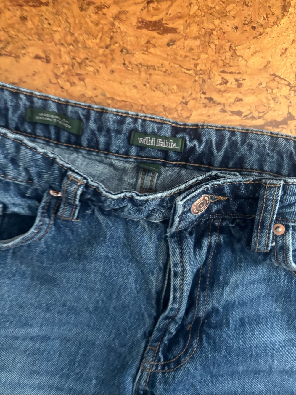 Wild Fable Barrel Blue Jeans - Picture 4 of 4